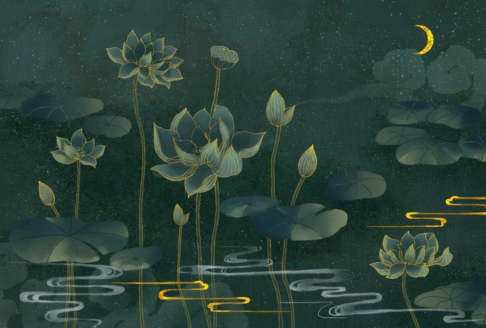 工笔画设计 分层工笔画图片