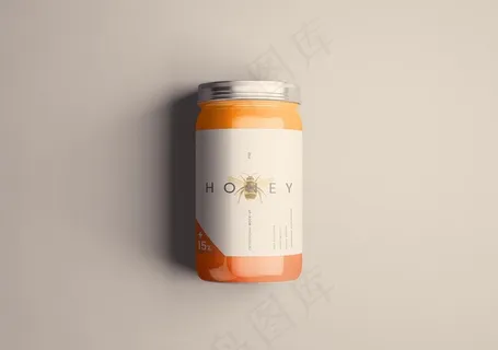 蜂蜜罐样机图片 蜂蜜罐样机图片