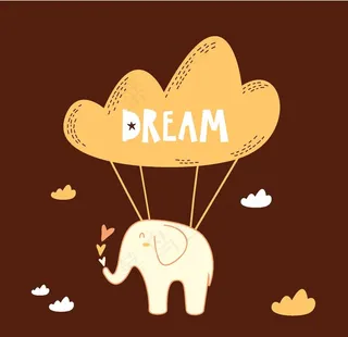 创意卡通梦幻插画图片