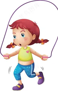 卡通运动人物图片