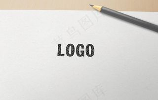 logo样机图片