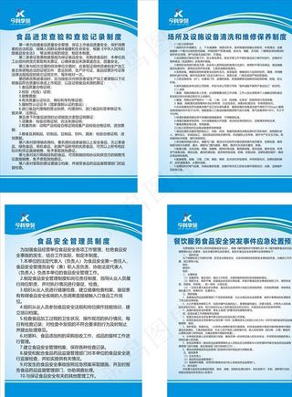 餐饮制度图片