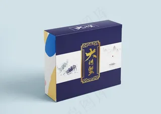 包装礼盒样机图片