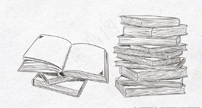 书本简笔画图片