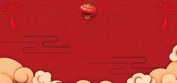 红色喜庆背景图片(7087X3543(DPI:300))psd模版下载