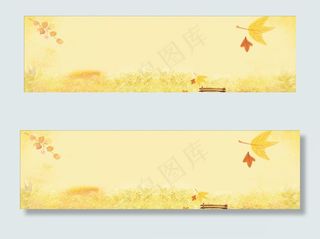 秋天黄色背景图片
