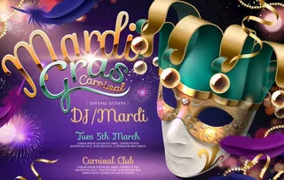 化妆舞会海报图片