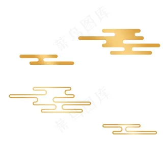中国风云纹素材图片
