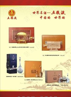 五粮液 DM单页图片