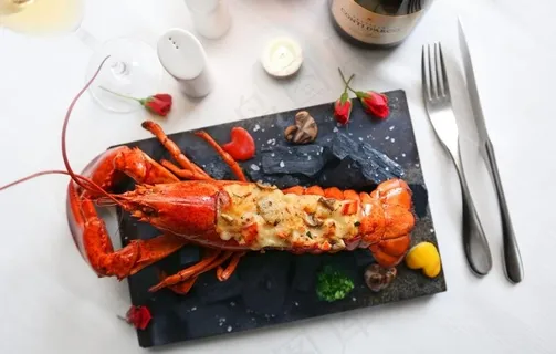 芝士焗龙虾仔图片