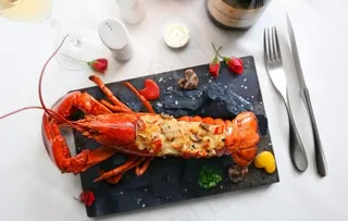 芝士焗龙虾仔图片