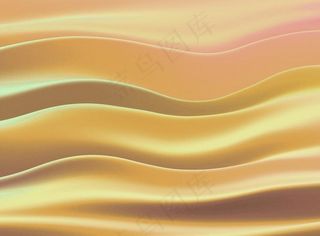 金色波浪纹图片