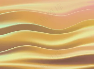 金色波浪纹图片