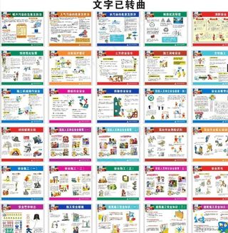 安全漫画   安全挂图图片