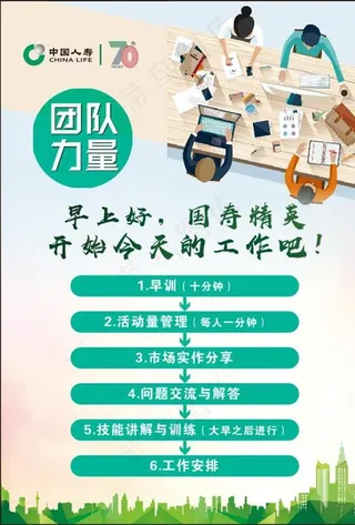 中国人寿保险海报图片