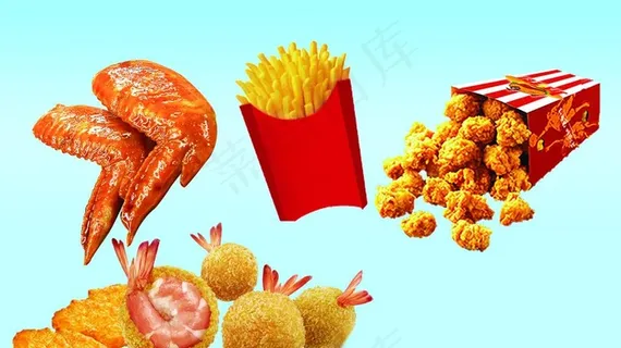 劲爆鸡米花图片