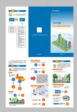 国税三折页图片