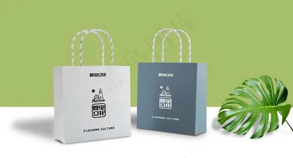 手提袋样机图片