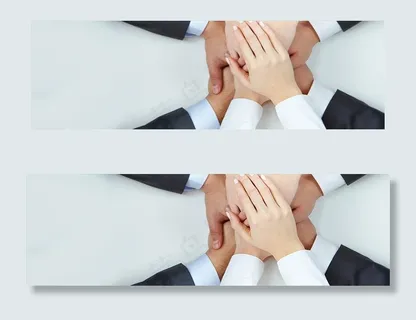 团队合作简约背景图片