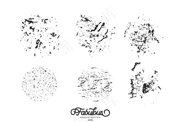 磨损纹理喷溅效果图片
