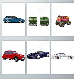免抠汽车素材PNG海报素材图片