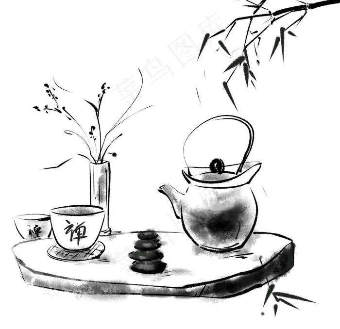 清明节素材图片psd模版下载
