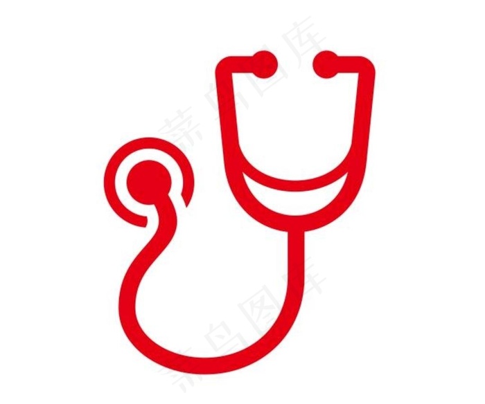 矢量听诊器图片