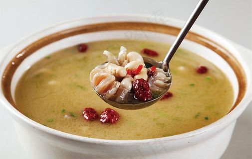 鸡腰炖牛鞭图片