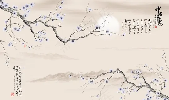 中国印象花鸟图图片 中国印象花鸟图图片