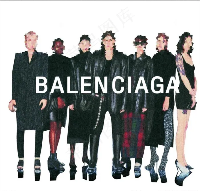 BALENCIAGA一群外国人图片