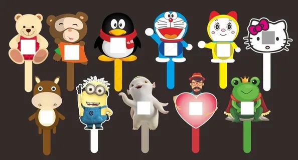 二维码手举牌图片