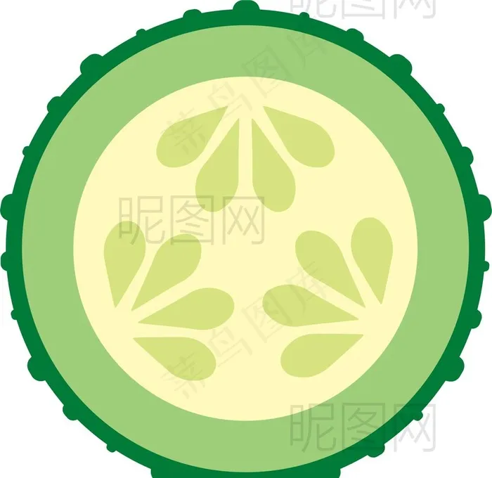 黄瓜图片ai矢量模版下载