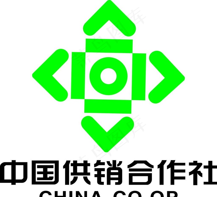 中国供销合作社LOGO图片cdr矢量模版下载