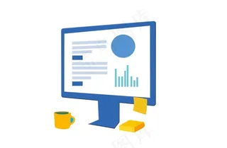 扁平化电脑图标图片