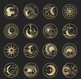 中式复古设计图标图片