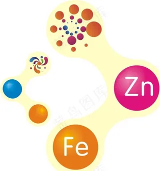 分子 铁锌钙图片