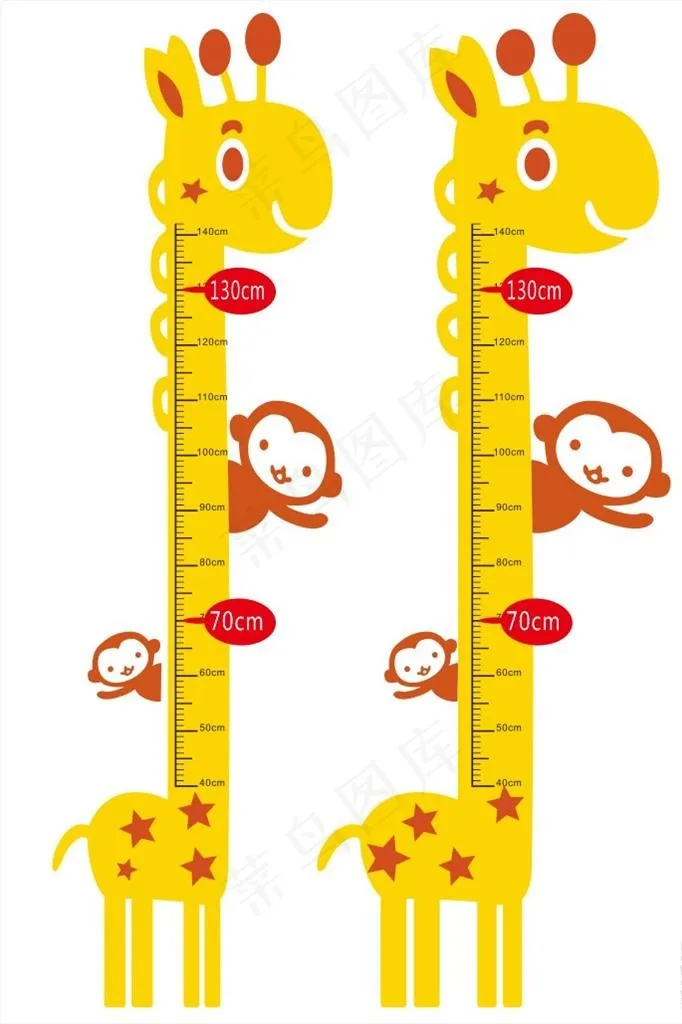 长颈鹿图片cdr矢量模版下载