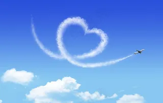 心形云设计图片