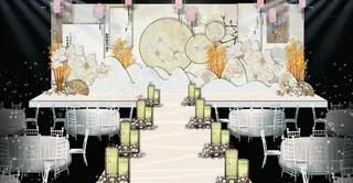 中国风婚礼效果图图片