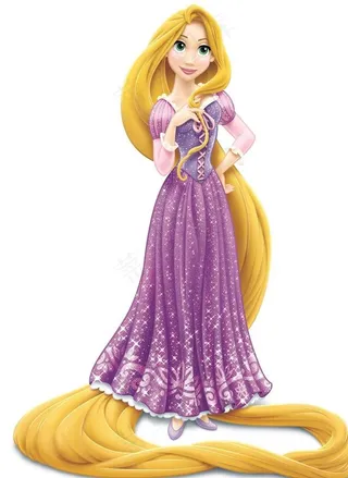 迪士尼长发公主图片