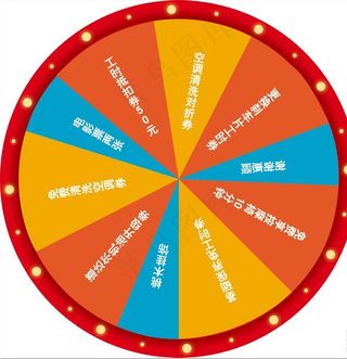抽奖转盘图片