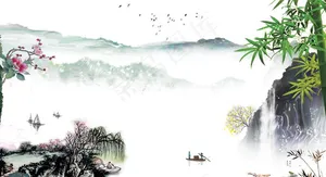 水墨画图片