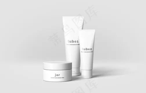 护手霜样机图片