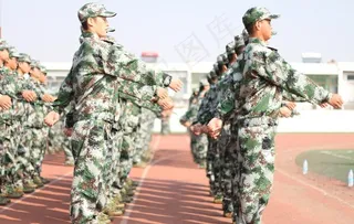 军训图片