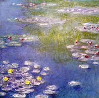 莫奈 睡莲图片