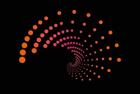 波点 半调 圆圈渐变圆点图片