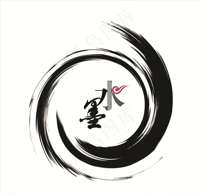 水墨笔刷 笔触笔刷 毛笔笔刷图片psd模版下载
