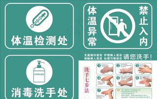 洗手七步法图片