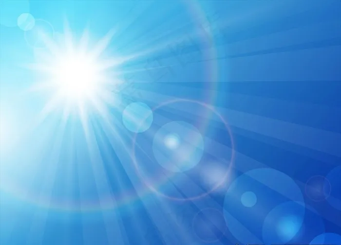 太阳光图片