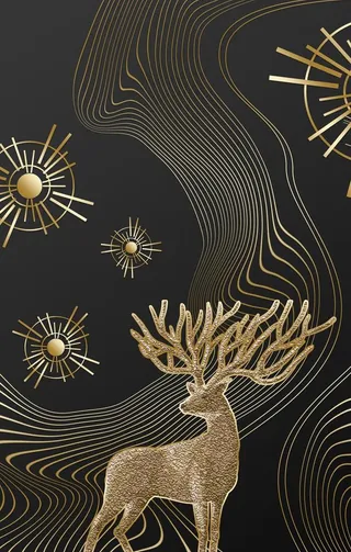 北欧背景墙装饰画图片